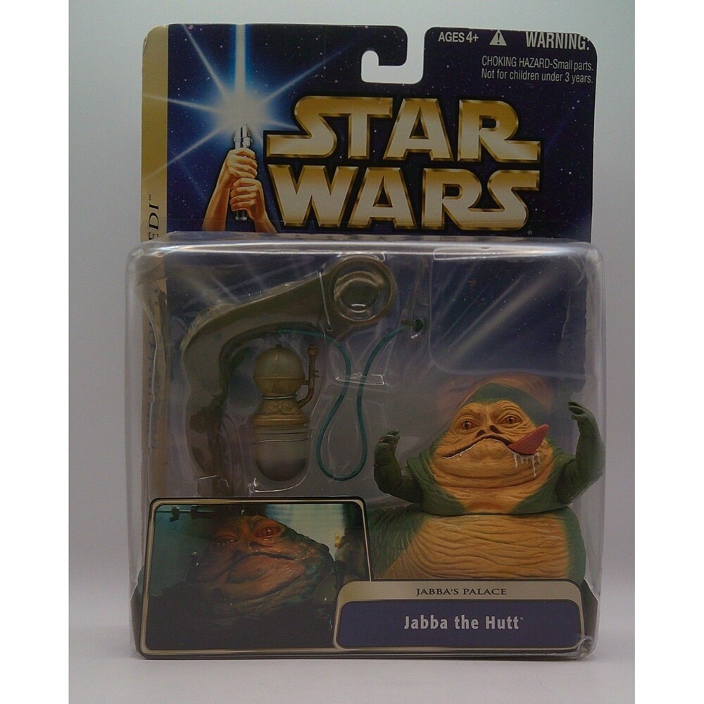 Jabba The Hut Action Figure Jabba's Palace Vintage 2004 Hasbro Star Wars